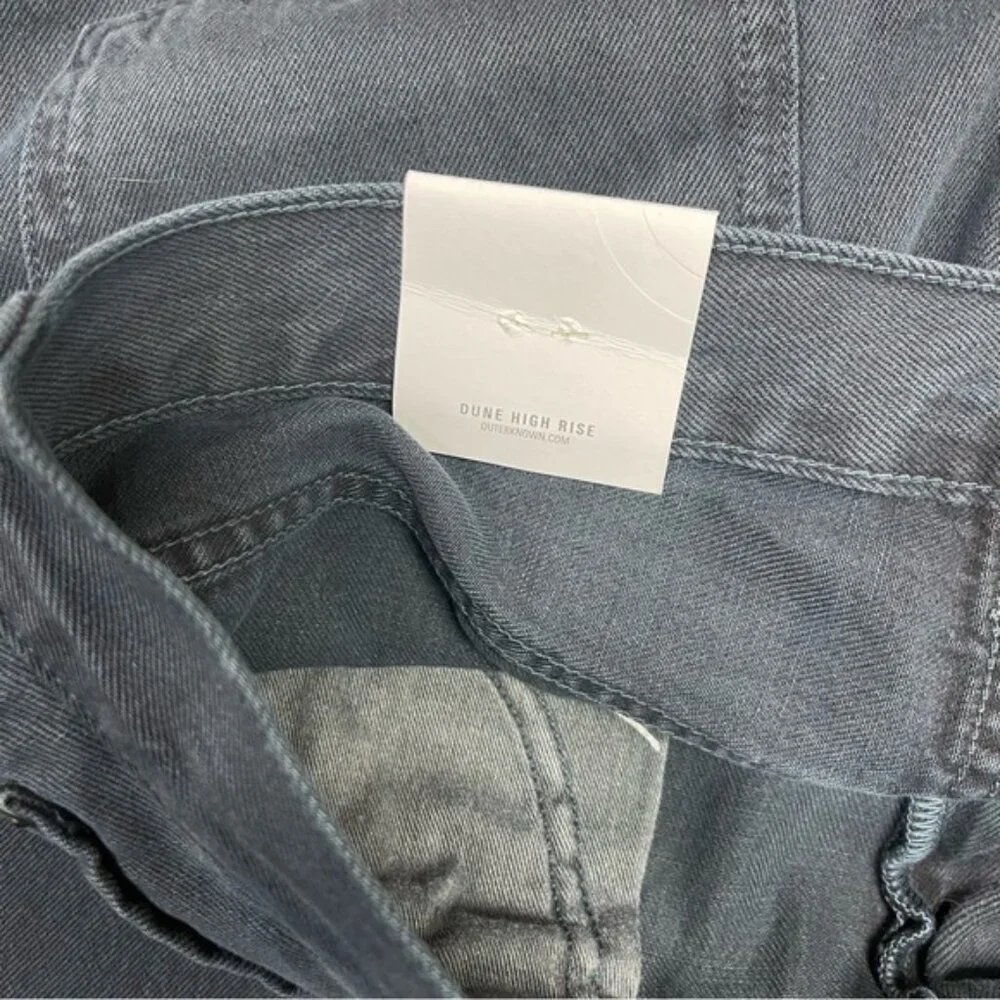 Outerknown Jeans Women's Size 28 Dark Navy Blue Hue Dune High‎ Rise Slim Fit NWT